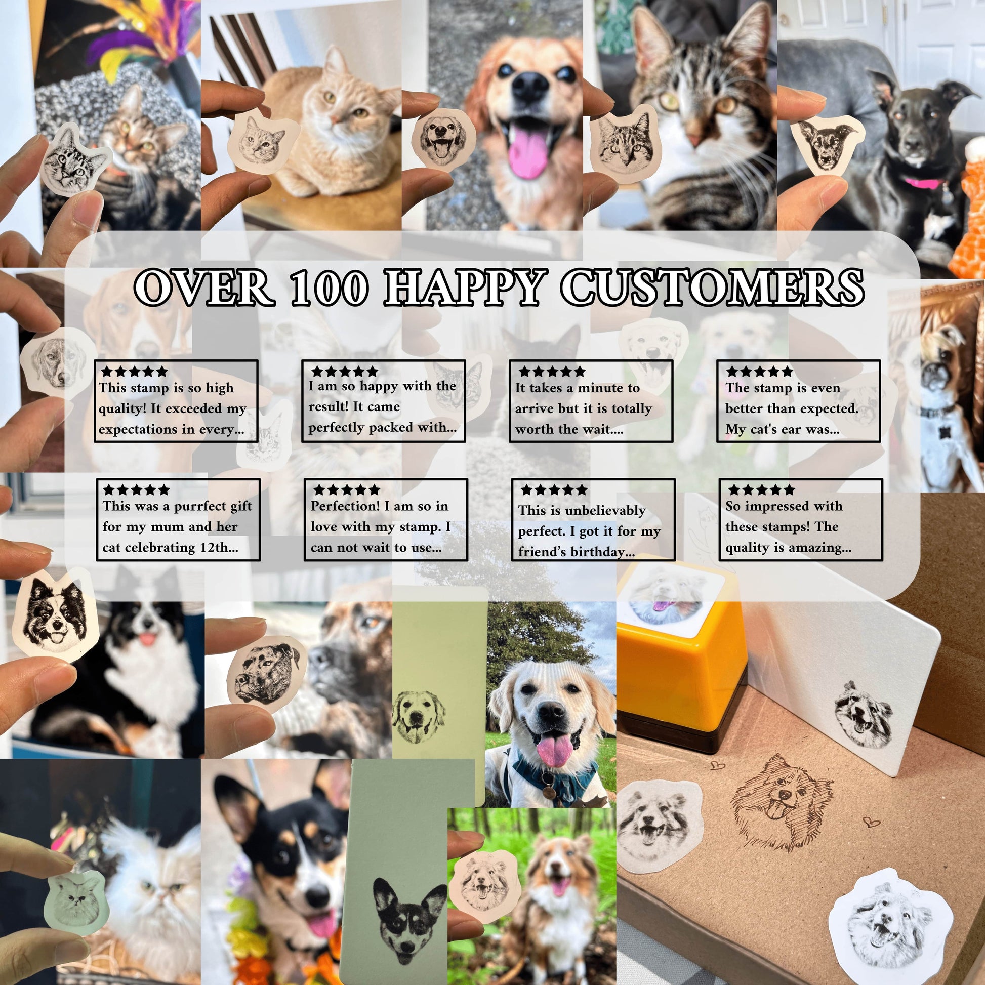 pet stamps reviews from buyers 