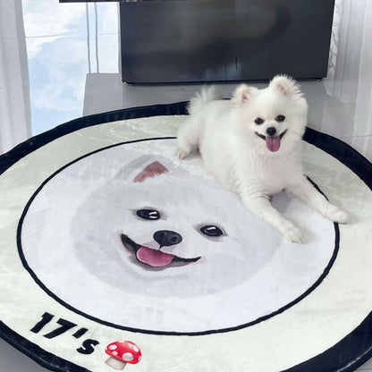 Custom Pet Portrait Carpet