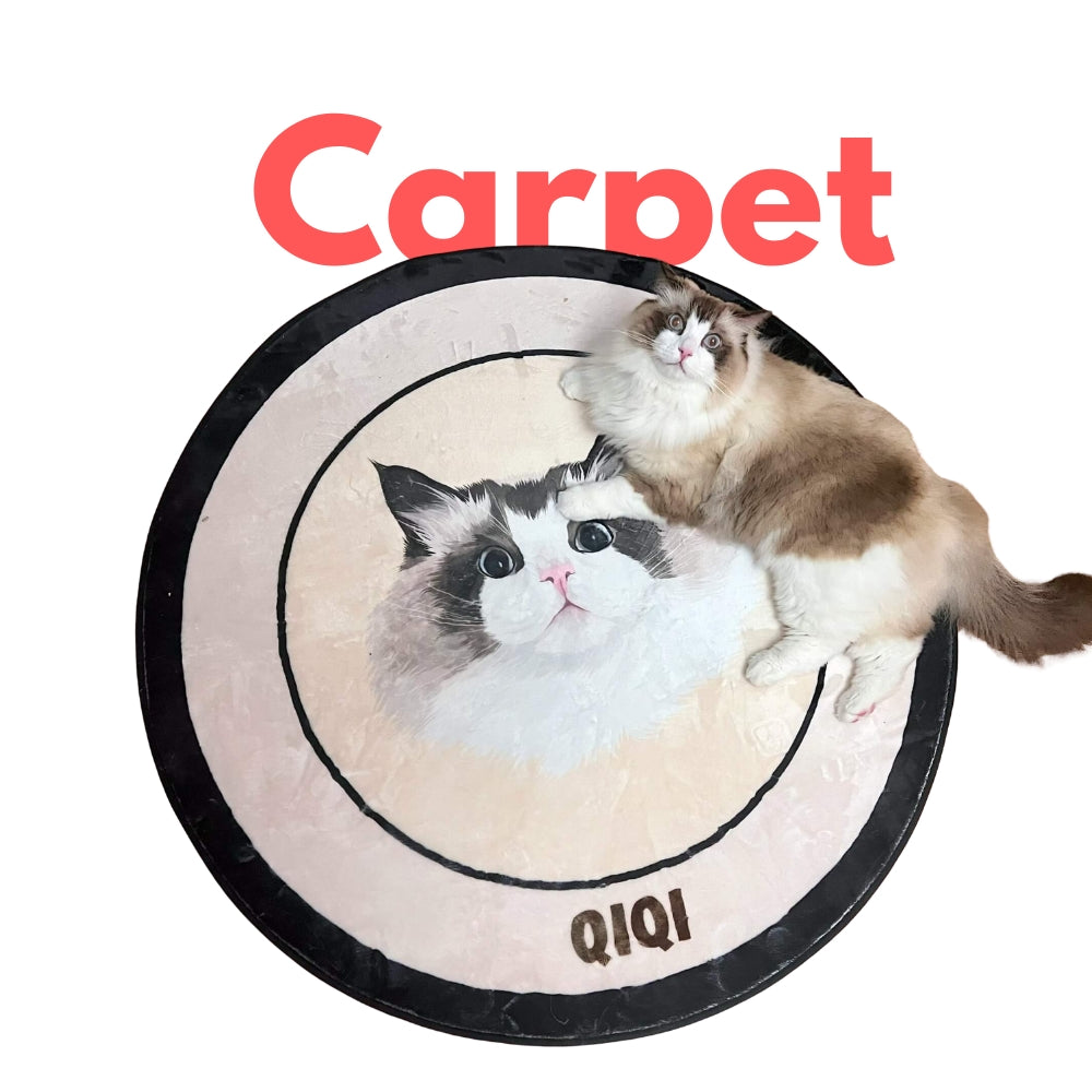 Custom Pet Portrait Carpet