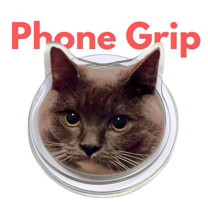 Customized Pet Phone Grip Holder