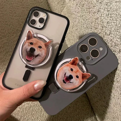 Customized Pet Phone Grip Holder